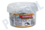 Slangklem 10-16 mm -RVS-