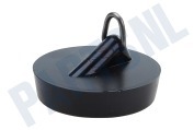 Plugstop zwart   44mm