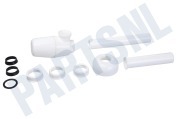 Dps 572012  Sifon plugbekersifon 5/4' wit geschikt voor o.a. afvoer