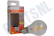 Osram 4058075436886  LED Retrofit Classic A75 Dimbaar E27 7,5W Helder geschikt voor o.a. 7,5W, 2700K, 1055lm