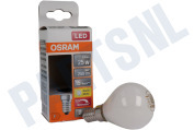 Osram 4058075436961  LED Retrofit Classic P25 Dimbaar E14 2,8W Mat geschikt voor o.a. 2,8W, 2700K, 250lm