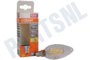 Osram 4058075434202  LED Retrofit Classic BW40 E14 4W Helder geschikt voor o.a. 4W E14 470lm 2700K Helder