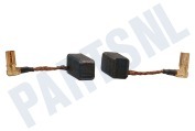 Dewalt NA160502  Koolborstel 6x8mm. 2 stuks geschikt voor o.a. DWE4050, DWE4156, DWE4884