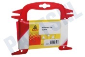 Deltafix 3596  Afzetband 25m rood/wit geschikt voor o.a. L 25mtr rood/wit