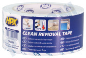 HPX  CR5033 Clean Removal Tape geschikt voor o.a. Schoon verwijderbaar, 50mm x 33m