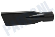 Universeel 7607040504 Stofzuiger Zuigstuk Spleet 45 mm zwart geschikt voor o.a. Industrieel spleetmondstuk