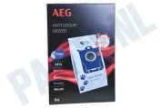AEG 9001684753 Stofzuigertoestel GR203S S-Bag Anti Odour Stofzuigerzak geschikt voor o.a. Airmax, Oxygen+, Jetmaxx