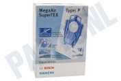 Bosch 468264, 00468264 Stofzuiger Stofzuigerzak Type P geschikt voor o.a. VS 6, Ergomaxx