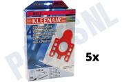 Kleenair 9917710 Stofzuiger Stofzuigerzak Micro Fleece 4 stuks geschikt voor o.a. F-H-J-M
