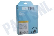 Easyfiks 9917710 Stofzuiger Stofzuigerzak Micro Fleece 8 stuks Nw Stijl geschikt voor o.a. F-H-J-M