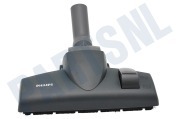 Philips 432200423821 FC6010/01 Stofzuiger Vloerborstel niet electrisch met wiel geschikt voor o.a. Vision, HR 6373 en gleuf