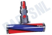 Dyson 96648911 966489-11 Dyson V8 Stofzuigertoestel Zuigmond Quick Release Soft Roller geschikt voor o.a. SV10 Fluffy, SV10 Parquet, SV10E Carbon Fibre