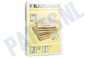 Kärcher 69041280  6.904-128 Stofzakken FP303 / FP202 3 stuks geschikt voor o.a. PST222, FP202, FP222, FP303