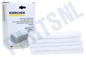 Kärcher 63693570 6.369-357.0 Microvezel  Doekenset Stoomreiniger geschikt voor o.a. Voor alle Karcher stoomreinigers