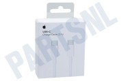Apple AP-MLL82  MLL82ZM/A Apple USB-C Oplaadkabel, 2 meter Wit geschikt voor o.a. laden en gegevensoverdracht
