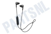 JVC HAEN15WBU Koptelefoon HA-EN15W-BU Gumy Sport Wireless Black geschikt voor o.a. Zweetbestendig IPX2
