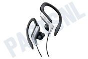 JVC HAEB75SNU  HA-EB75-SN-U Adjustable Clip Sport Headphones geschikt voor o.a. Sport, fitness