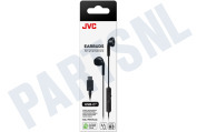 JVC HAFR17UCBU Hoofdtelefoon HA-FR17UB Smartphone Earbuds USB-C, Zwart geschikt voor o.a. USB-C