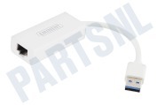 Eminent EM1017  Adapter netwerk 10/100/1000Mbps USB geschikt voor o.a. 1 poorten USB 3.0