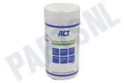 ACT AC9515  Schoonmaakdoekjes Hersluitbare doseerbus geschikt voor o.a. Beeldscherm en andere oppervlakken