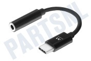 Ewent  EW9655 USB-C naar 3.5mm Jack Audio Adapter geschikt voor o.a. headset