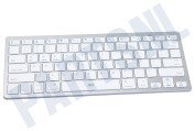 ACT  AC5600 Ultradun Bluetooth Keyboard - US lay-out (Qwerty) geschikt voor o.a. Tablet, Smartphone Wit