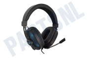 Play  PL3321 Over-ear Gaming Headset met microfoon en RGB leds geschikt voor o.a. Stereo 3.5mm jackplug