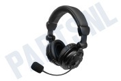 ACT AC9300 Opvouwbare stereo hoofdtelefoon met 3,5mm jack plug geschikt voor o.a. Handsfree communicatie