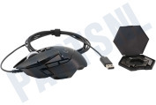 Logitech LOGZG502HE  910-005470 G502 Gaming Muis geschikt voor o.a. 25,600 DPI, RGB verlichting