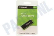 Integral INFD1TBBLK3.0  Memory stick 1TB USB Flash Drive Zwart geschikt voor o.a. USB 3.0