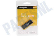 Integral INFD512GBBLK3.0  Memory stick 512GB USB Flash Drive Zwart geschikt voor o.a. USB 3.0