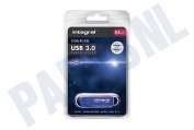 Integral  INFD64GBCOU3.0 Courier USB 3.0 Flash Drive Memory Stick geschikt voor o.a. USB 3.0