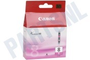Canon CANBCLI8M  Inktcartridge CLI 8 Magenta geschikt voor o.a. Pixma iP4200,Pixma iP5200