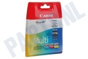 Canon CANBCI526P Canon printer Inktcartridge CLI 526 CLI 526 C/M/Y multipack geschikt voor o.a. IP4850,MG5150,5250,6150