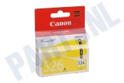 Canon CANBCI526Y Canon printer Inktcartridge CLI 526 Yellow geschikt voor o.a. IP4850,MG5150,5250,6150