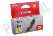 Canon 6446B001 Canon printer Inktcartridge CLI 551 XL Yellow geschikt voor o.a. Pixma MX925, MG5450