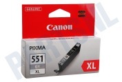 Canon 6447B001 Canon printer Inktcartridge CLI 551 XL Grey geschikt voor o.a. Pixma MX925, MG5450