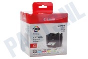 Canon 9254B004 Canon printer Inktcartridge PGI 2500XL Multipack BK/C/M/Y geschikt voor o.a. Maxify MB5350, MB5050, iB4050