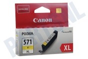 Canon CANBC571YH  0334C001 Canon CLI-571XL Y geschikt voor o.a. Pixma MG5750, Pixma MG5751, Pixma MG6850
