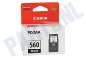 Canon CANBPG560B Canon printer Inktcartridge Pixma 560 Black geschikt voor o.a. TS5350, TS5351, TS5352, TS5353