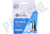 Alternatief CANBPG560B  Inktcartridge Pixma 560 XL Black geschikt voor o.a. TS5350, TS5351, TS5352, TS5353