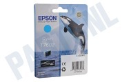 Epson C13T76024010  Inktcartridge T7602 Cyan geschikt voor o.a. SureColor SC-PC600