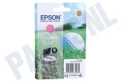Epson EPST346340 Epson printer C13T34634010 Epson T3463 Magenta geschikt voor o.a. Epson Workforce Pro WF-Serie 3720, 3720 DWF, 3725