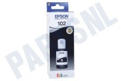 Epson EPST03R140 Epson printer C13T03R140 Epson 102 Zwart geschikt voor o.a. Epson Ecotank ET-Serie 2700, 2750, 3700, 3750, 4750
