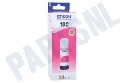 Epson EPST03R340 Epson printer C13T03R340 Epson 102 Magenta geschikt voor o.a. Epson Ecotank ET-Serie 2700, 2750, 3700, 3750, 4750