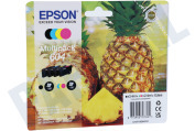 Epson EPST10G640 Epson printer C13T10G64010 Epson 604 Multipack geschikt voor o.a. XP2200, 3200, 4200, WF2910