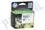 Hewlett Packard HP-CD975AE HP 920 Xl Black  Inktcartridge No. 920 XL Black geschikt voor o.a. Officejet 6000, 6500