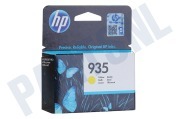 Hewlett Packard C2P22AE HP 935 Yellow  Inktcartridge No. 935 Yellow geschikt voor o.a. Officejet Pro 6230, 6830