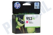 HP Hewlett-Packard 2551985 HP printer F6U17AE HP 953XL Magenta geschikt voor o.a. Officejet Pro 8210, 8218, 8710