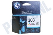 HP Hewlett-Packard HP-T6N01AE  T6N01AE HP 303 Color geschikt voor o.a. Envy 6220, 6230 Serie